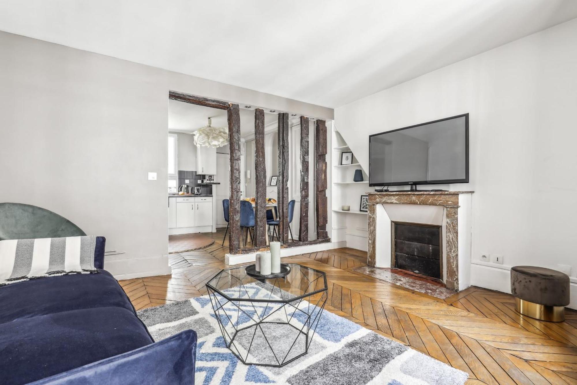 Appartamento Bnbnova - Le Marais & Place De La Republique - 2br *